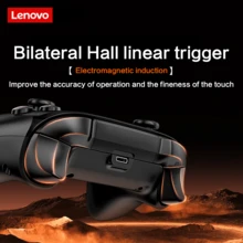 Lenovo S02 Wireless Gaming Controller Three-Mode Connection (2.4G/Bluetooth/Wireless) Hall Effect Joystick And Trigger Compatible With PC/Mobile/IOS/TV 600mAh Battery - Multicolor - View 6