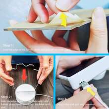 1 szt. Uroczy aniołek słoń 3D, lampka nocna, zasilana przez USB, ciepła, jednokolorowa lampka biurkowa, kreatywne oświetlenie tworzące nastrój w sypialni, lampka nocna dla miłośników słoni, oświetlenie nastrojowe, minimalistyczna lampa dekoracyjna, wystrój domu, przytulna aranżacja sypialni - Anioł Słoń - Zobacz 6