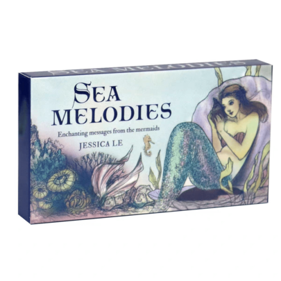 1 Set Ocean Melody Inspired Cards - 40 Cards, A Card Game, Magical Messages From Mermaids, Divination Cards, Mermaid Oracle Cards