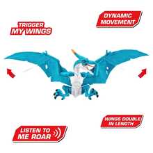 ZURU出品的Robo Alive恐龙动作翼龙 - 藍色 - 查看 3