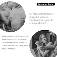 Una fragancia masculina fresca y picante: una mezcla apasionada de jazmín y menta, que encarna la compostura y la elegancia discreta de un hombre. - Fresco y picante - Ver 3