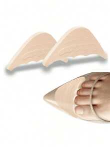 QKC 1 Pair Reusable Soft Half Insole Toe Filler Foam Pads, Adjustable Shoe Inserts For Men And Women - Multicolor - View 7