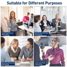 1080P Full HD Covert Mini Camera, Portable Handheld Camera, Wearable Sports Camera With Night Vision, 2.4G Wireless WiFi, 180° Rotatable Lens, Motion Detection, USB Charging, Suitable For Outdoor, Office, Driving, Law Enforcement Recording, Great Gift For Holidays And Birthdays - Black - View 7