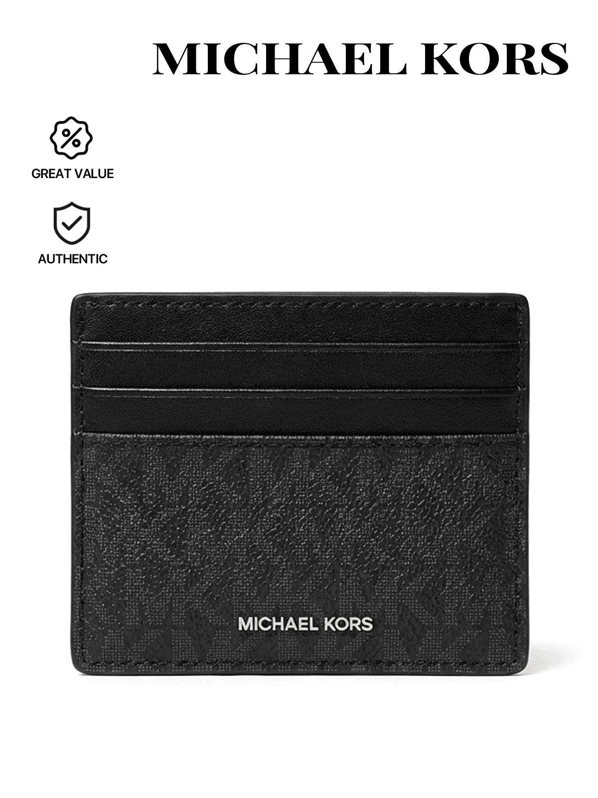 Michael Kors 库珀高卡包,便携日常使用 - 黑色 - 查看 1