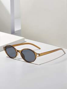 1副女士猫眼PC铆钉复古休闲街头风时尚眼镜 - 彩色 - 查看 11