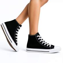 Star Shoes Casual All Original High Top Sneakers - Black and White - View 8