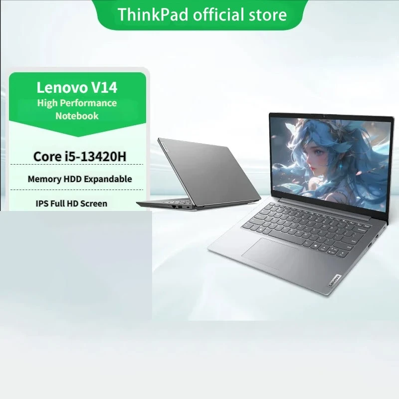 Lenovo ThinkPad聯想ThinkBook14+ 2025酷睿版可選V14 高效能輕薄設計女生商務辦公學生遊戲手提筆記型電腦 i5-13420H 16G 512G固態全高清護眼屏 全新升級 - 灰色 - 查看 1