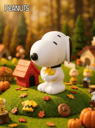  Peanuts Officially Licensed Piggy Bank – Cute Cartoon Collectible Figurine Coin Money Box Unique Home Decor Desktop Ornament Best Valentines Gifts