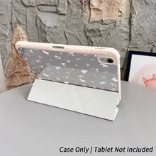 A Pastel Butterfly & Bow Pattern Protective Tablet Case - Ideal For Soft Dreamy Style Enthusiasts And Romantic Design Seekers,Protective Folio Table Case With Pen Holder,Compatible With IPad Pro (M5)/IPad Air (M3)/IPad 11"(A16)/Compatible With Samsung Galaxy S9/S7/S10+/S6 Lite/Compatible With XIAOMI