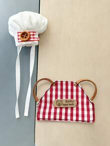 可调节厨师帽和围巾套装，适用于仓鼠、蜥蜴、狨猴、鹦鹉的服装和配件 - 彩色 - 查看 10