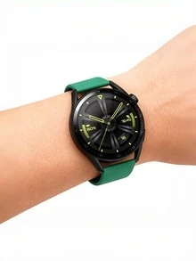 一款通用快拆硅胶表带（三种接口尺寸：18mm、20mm 和 22mm），采用硅胶材质，柔软亲肤，防水易清洁，快拆接口，更换方便快捷，多种颜色可选，男女皆宜。 - 18mm - 查看 4