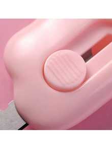 1pc Mini Cloud-Shaped Utility Knife/Box Cutter/Envelope Opener/Envelope Cutter, Portable Cloud-Shaped Paper Cutter With Keychain Hole