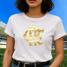 Flamengo CRF Gold Premium T-Shirt - New Release - White - View 1