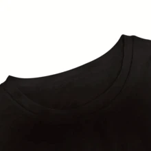 T-Shirt SHIRT 10 New Release Cotton Basic Soccer Print Men's Women's High Quality Shopping Casual Immediate Shipping - 黑色 - 查看 2