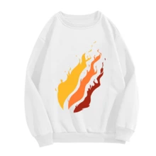 Preston Playz Men's Crewneck Sweatshirt Casual Long Sleeve Pullover Graphic Cozy Soft Top For Fall Winter Daily Wear - 白色 - 查看 5
