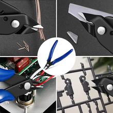 1/2/3pcs Wire Cutter Set, Spring-Loaded Diagonal/Flat Pliers, Chrome Vanadium Steel Precision Diagonal Cutting Pliers, Heavy Duty Cutting Pliers For Home Use - Multicolor - View 7