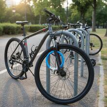 Bicycle Lock Heavy Duty Steel Cable Waterproof Anti Cut Ring Lock For Mountain Bike Road Bike Electric Bike - Multicolor - View 9