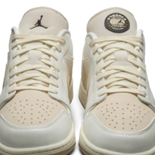 Nike Air Jordan 1 Low FW CN Men's Shoes, Casual Sneakers IB8855-121 - White Rice/brown - View 11