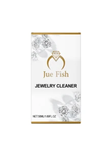 JUE FISH JUE-FISH 珠宝清洁剂，7 盎司 - 多合一柠檬酸增强型液体，可去除和护理项链、戒指、金属等上的污渍。去除积聚的污垢并恢复原有的光泽。 - 彩色 - 查看 10