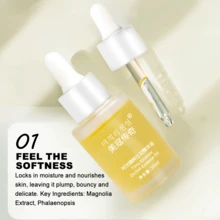 1 chai tinh chất làm sáng da Niacinamide, serum chống lão hóa, tinh dầu chiết xuất hoa lan 30ml, dưỡng ẩm sâu, chống lại các dấu hiệu lão hóa sớm, làm mờ nếp nhăn và vết chân chim, làm săn chắc da, cải thiện tình trạng da xỉn màu và làm sáng da, món quà chăm sóc da tuyệt vời dành cho bạn gái hoặc Ngày của Mẹ. - Màu vàng - Xem 9