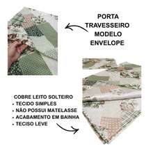 SINGLE BEDSPREADER IN SIMPLE PRINTED FABRIC AND ITEMS FOR DAILY USE - KOR 03 - View 2