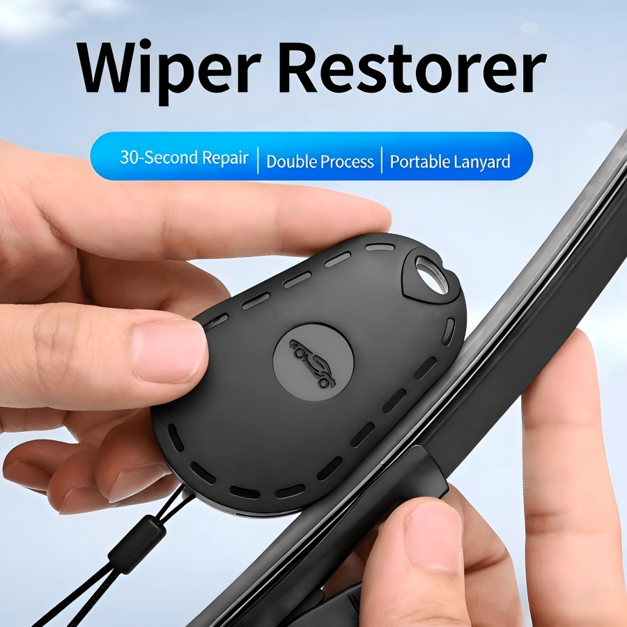 汽车雨刮器修复工具，便携式雨刮片修复砂纸，适用于所有车型，雨刮橡胶修复 | 雨刮器修复神器：瞬间修复刮痕，节省更换成本，快速去除条纹和污渍。是公路旅行和DIY汽车保养的理想之选。 - A - 查看 2