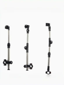 180° Adjustable Baby Stroller Umbrella Holder, Umbrella Clip For Bicycle, Wheelchair, Walker, Stroller, And Chair, Extendable Bracket - Multicolor - View 9