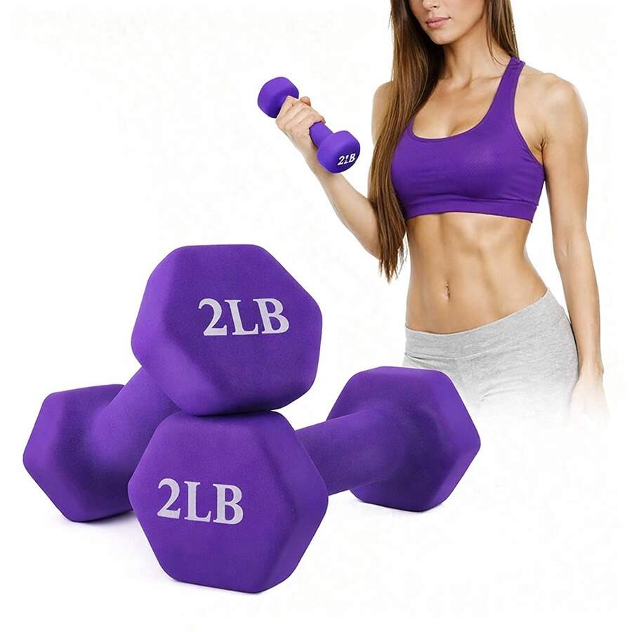 Dumbbell - Purple - View 1