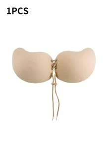 1/2 包 无肩带自粘式聚拢文胸，隐形露背芒果杯，低胸隐形文胸，适合搭配婚纱和晚礼服 - 彩色 - 查看 14