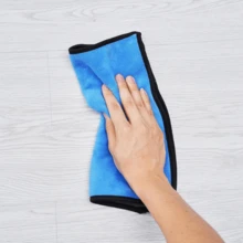 10pcs 40x15cm Vinyl Peel And Stick Floor Tiles, PVC Coated Natural Removable And Adhesive Flooring, For Bathroom/Kitchen/Bedroom, Easy To Install And Remove - 40x15cm 10pcs - View 8