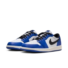 Nike Air Jordan 1 Retro Low OG Men's Sneakers, Casual Shoes CZ0790-140 - White Blue/navy - View 6