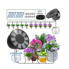 Solar Irrigation System, Automatic Irrigation System, Drip Hose Irrigation, With 9 Irrigation Programs And 10 Meters Of Drip Hose