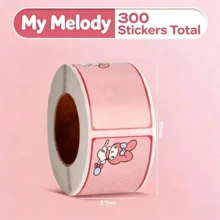 3 Sanrio Character Name Sticker Rolls, 600pcs/Roll, Self-Adhesive Cute Cartoon Name Labels For School Supplies, Envelopes, Scrapbooks, Notebooks, Water Bottles And Luggage - Back To School Essentials Scrapbook Supplies Stationery Stickers - Multicolor - View 15
