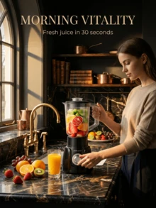 SOKANY SK-185 Multi-Function Mixer 2-In-1 Food Processor, Equipped With 500W High Power, 1500ML Large Capacity, Equipped With Coffee/Spice Grinder, Stainless Steel Blade, Multi-Function For Minced Meat And Vegetable Juice, Grinding Beans, Convenient And Practical Family Kitchen Use, Processing Various Ingredients, Is The Perfect Gift For Valentine's Day, Thanksgiving, Christmas And Other Festivals