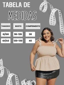 Women's Essential Plus Size Blouse, Candy Color Strap Shirt, Summer, Large Size - màu đen - Xem 5