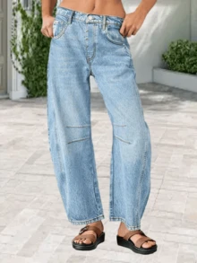 Women Pants - azul claro - Ver 7