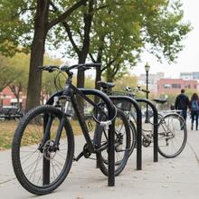 Bicycle Lock Heavy Duty Steel Cable Waterproof Anti Cut Ring Lock For Mountain Bike Road Bike Electric Bike - Multicolor - View 6