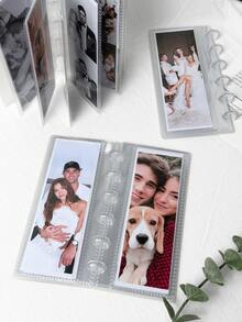 Personalized Photo Albums, Mini Long Strip Albums, Upload 10/20 Photos, Photo Printing Paper Set, Travel Keepsake Books, Personalized Custom Printing, Mini Photo Printing. A Birthday Or Anniversary Gift, Made With Premium Paper, Ideal For Parties, Weddings, Birthdays, Business Gifts, Christmas, Thanksgiving, Valentine's Day - Multicolor - View 5