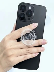 Solid Color 1/4 Packs Transparent Airbag Suction Cup Phone Holder, Desktop Heart-Shaped Airbag Stand, Silicone Multifunctional Bracket, Adhesive Phone Holder, Free, Phone Accessories, OctoBuddy, Phone Cases, Phone Accessories, Wallet Essential, Perfect Choice For Valentine's Day, Birthday, And Daily Surprises, Valentine's Day Gift, Birthday Gift - Multicolor - View 7