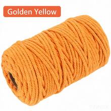 50M/164ft 3mm Colorful Rope String, Handmade DIY Binding Weaving Bag Wrapping Decor Macrame Accessories Materials - Color Mixing - View 39