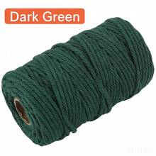 50M/164ft 3mm Colorful Rope String, Handmade DIY Binding Weaving Bag Wrapping Decor Macrame Accessories Materials - Color Mixing - View 43