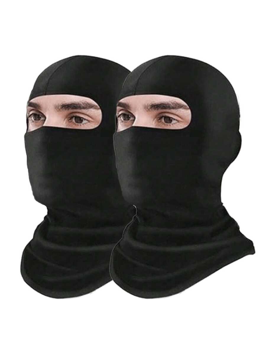 1/Multi-Pack Unisex Balaclava Hat, Neck Gaiter Face Mask, Sun Protection Headwear, Suitable For Cycling, Hiking, Party, Skiing, Etc. - Multicolor - View 1