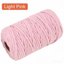 50M/164ft 3mm Colorful Rope String, Handmade DIY Binding Weaving Bag Wrapping Decor Macrame Accessories Materials - Color Mixing - View 35