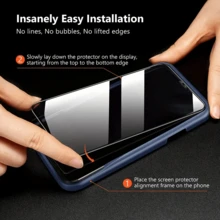 3-In-1 Set: 3pcs Screen Tempered Glass Film + 3pcs Camera Lens Film, Compatible With IPhone 15 Pro Max/15/15 Plus/15 Pro, 9H High Definition Glass, Anti-Scratch, Anti-Fingerprint - 3+3 Transparent - View 5