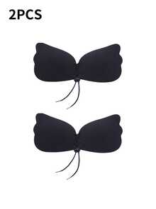 1/2件装夏季隐形文胸，适合搭配婚纱，无肩带粘性聚拢文胸，透气防下垂粘性文胸 - 彩色 - 查看 24