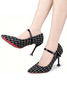 Detachable Adjustable Non-Slip High Heel Straps, Faux Leather Replacement Laces With Buckle, Removable Ankle Strap - Multicolor - View 7