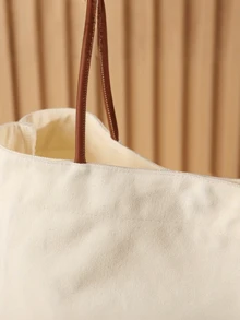 Customized Bride Bridesmaid And Beach Tote Bag - Personalized Canvas Tote Bag, Customizable Canvas Tote Bag, Customizable Tote Bag - Customizable With Your Name/Text, Customized Women's Coin Purse, Unique Large Capacity, Lightweight And Foldable, Fashionable Dual Handles, Printable With Letters/Photos, Suitable As A Gift - Multicolor - View 6