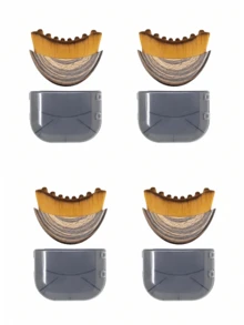 2pcs Lymphatic Drainage Massage Brush For Face And Body, Ergonomic Design To Contour Face And Jawline, Reduce Swelling And Fatigue - Multicolor - View 16