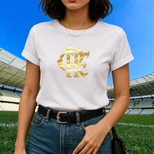 Flamengo CRF Gold Premium T-Shirt - New Release - White - View 2
