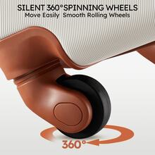 4 Piece Luggage Set 16/20/24/28 Inch Hardside Lightweight Suitcase With Spinner Wheels (Purple) - Trắng Nâu - Xem 7